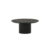 Salontafel Kasai Ø90, Acacia Black - WeAreTables